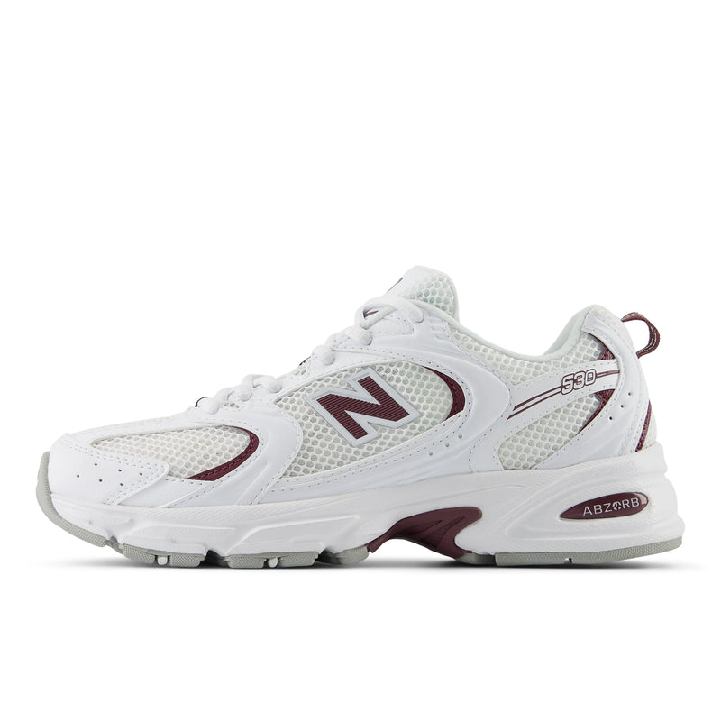 Unisex White 530 Sneakers