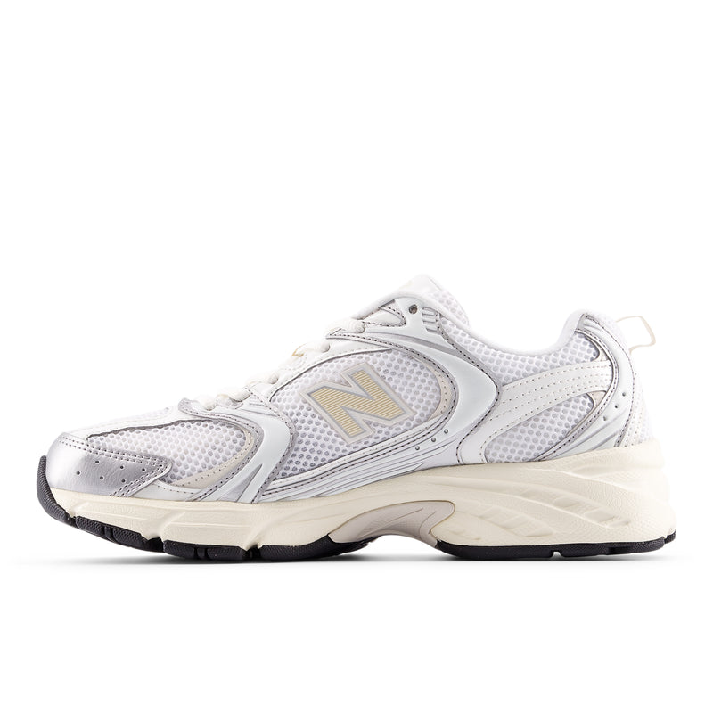 Unisex Silver 530 Sneakers