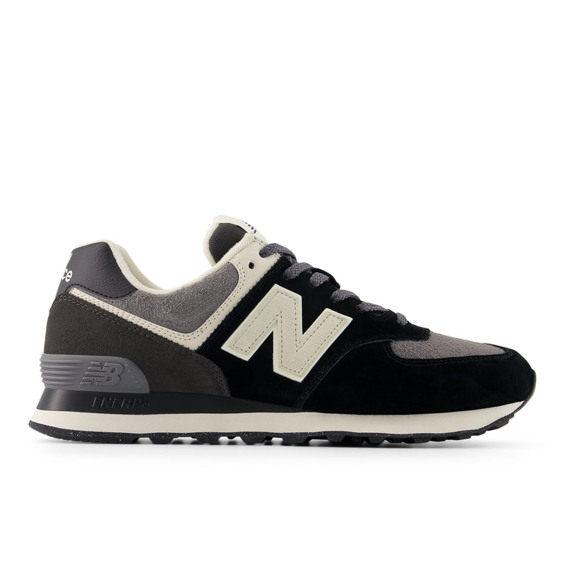 Unisex Black 574 Sneakers