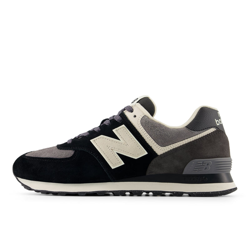 Unisex Black 574 Sneakers