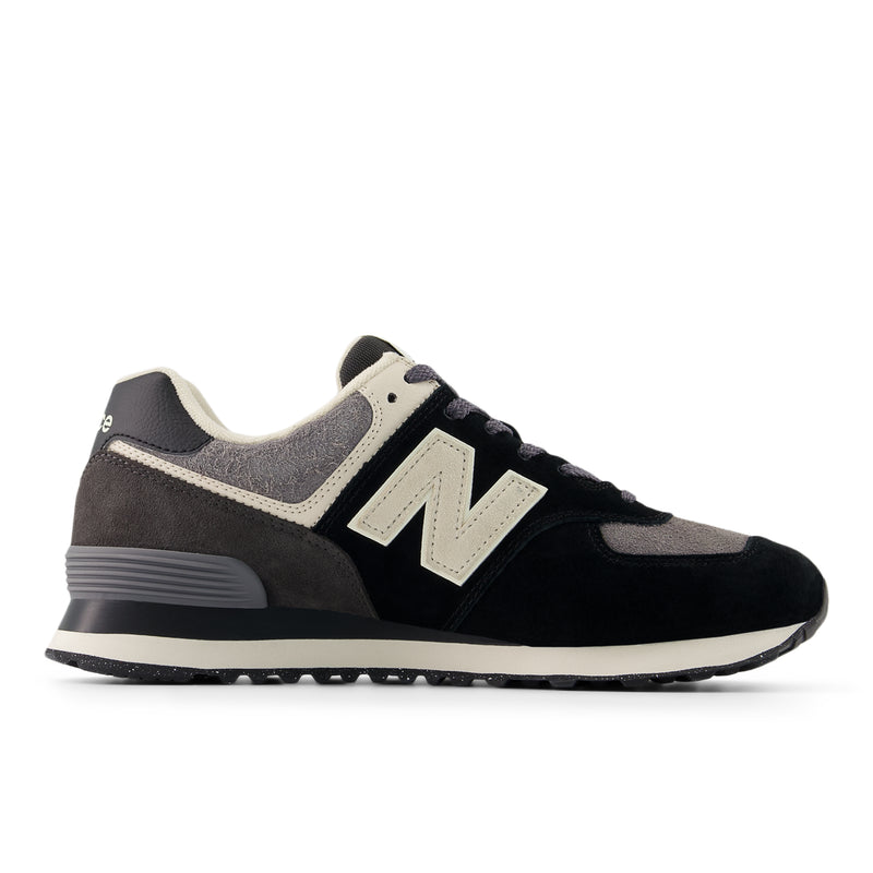 Unisex Black 574 Sneakers