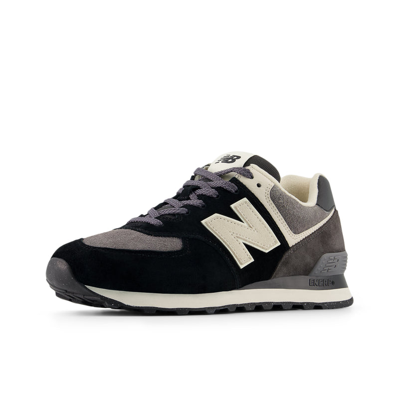 Unisex Black 574 Sneakers
