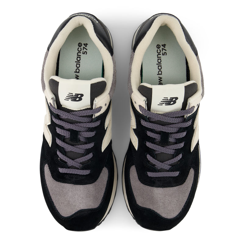 Unisex Black 574 Sneakers
