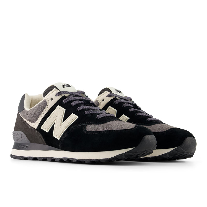 Unisex Black 574 Sneakers