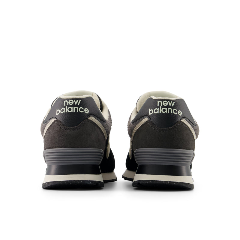 Unisex Black 574 Sneakers
