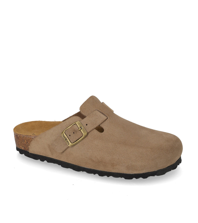 Women's Taupe Crosta Softsystem Mules