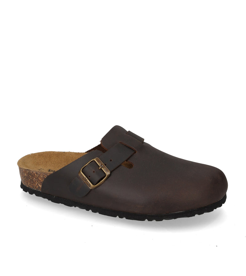 Women's Brown Vitello Softsystem Mules