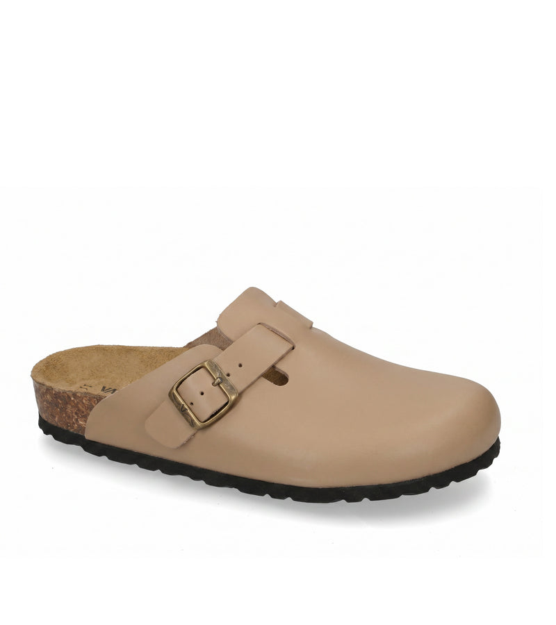 Men's Beige Vitello Softsystem Mules