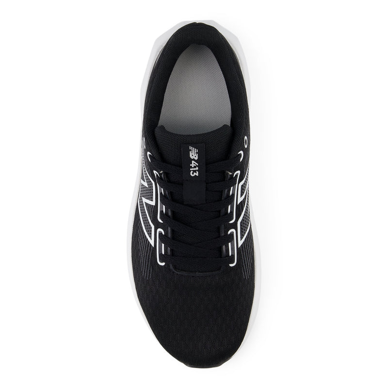 Women's Black 413 Sneakers