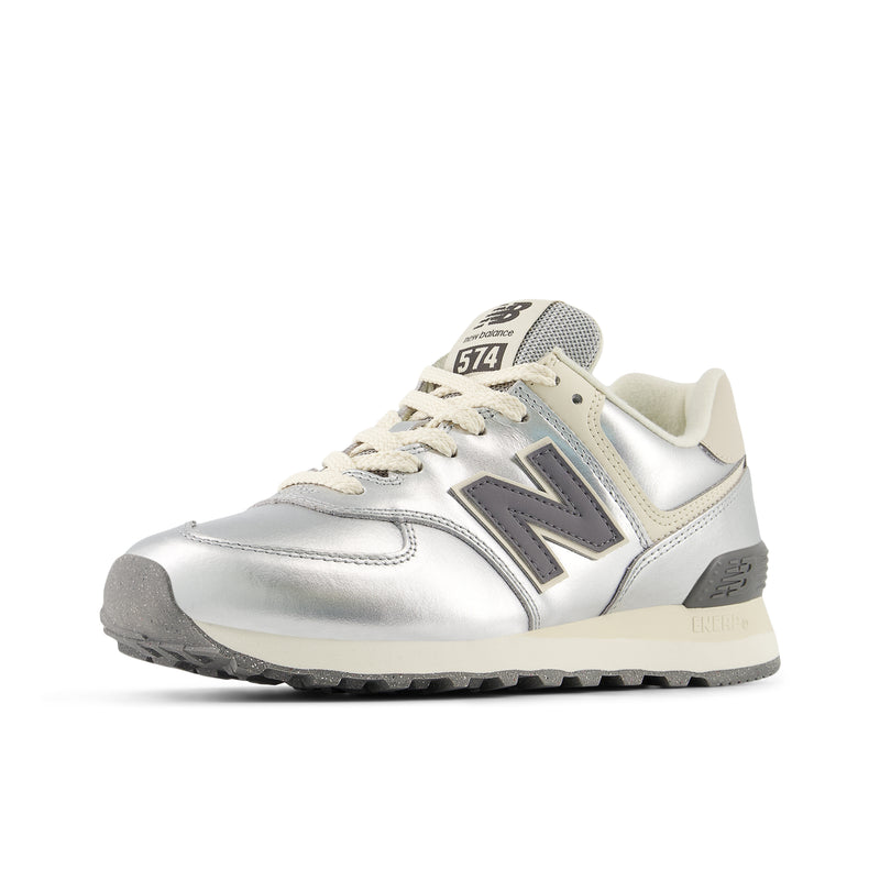 Women's Silver 574 Sneakers