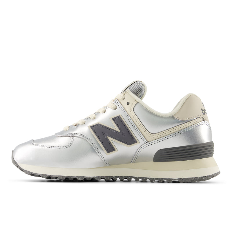 Women's Silver 574 Sneakers