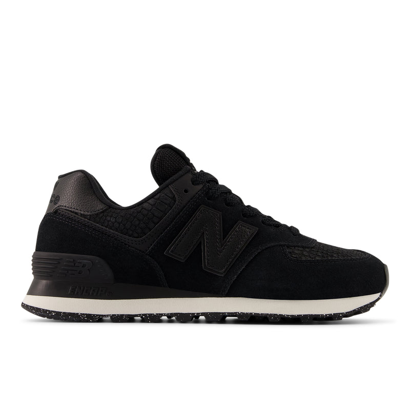 Women's Black 574 Sneakers
