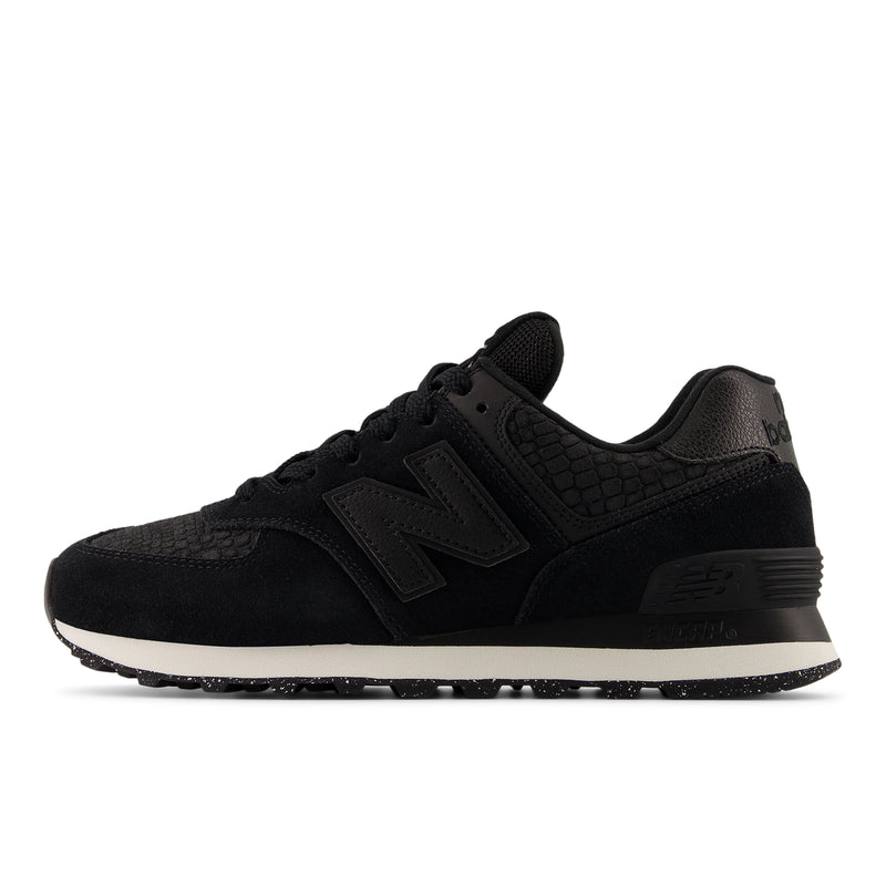 Women's Black 574 Sneakers