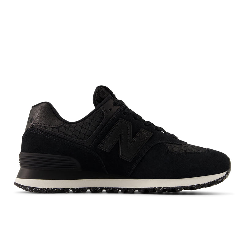Women's Black 574 Sneakers