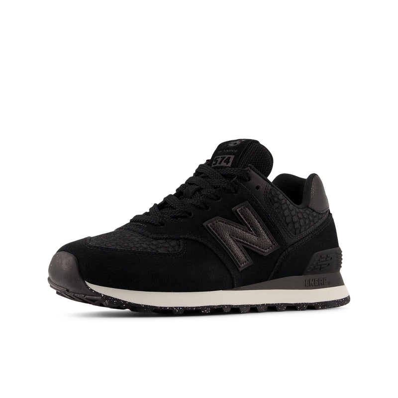 Women's Black 574 Sneakers