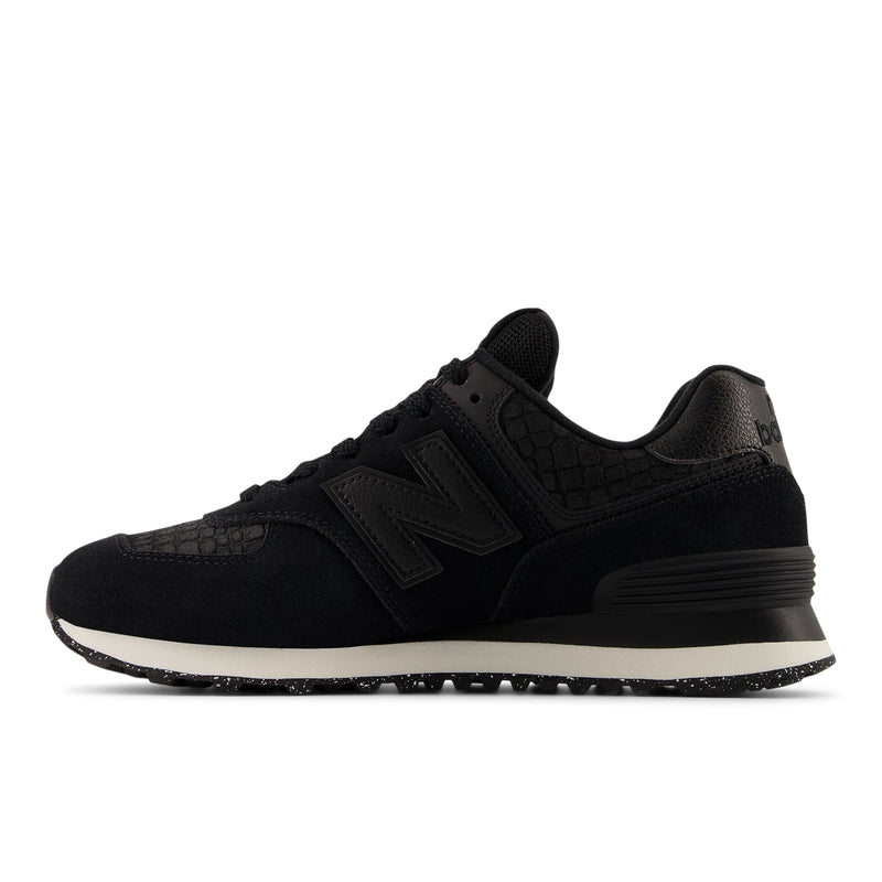 Women's Black 574 Sneakers