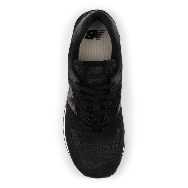 Women's Black 574 Sneakers