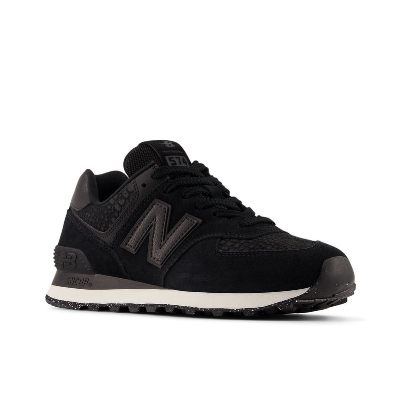 Women's Black 574 Sneakers