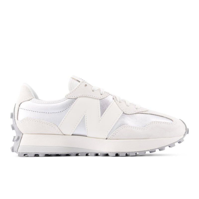 Women's Silver 327 Sneakers