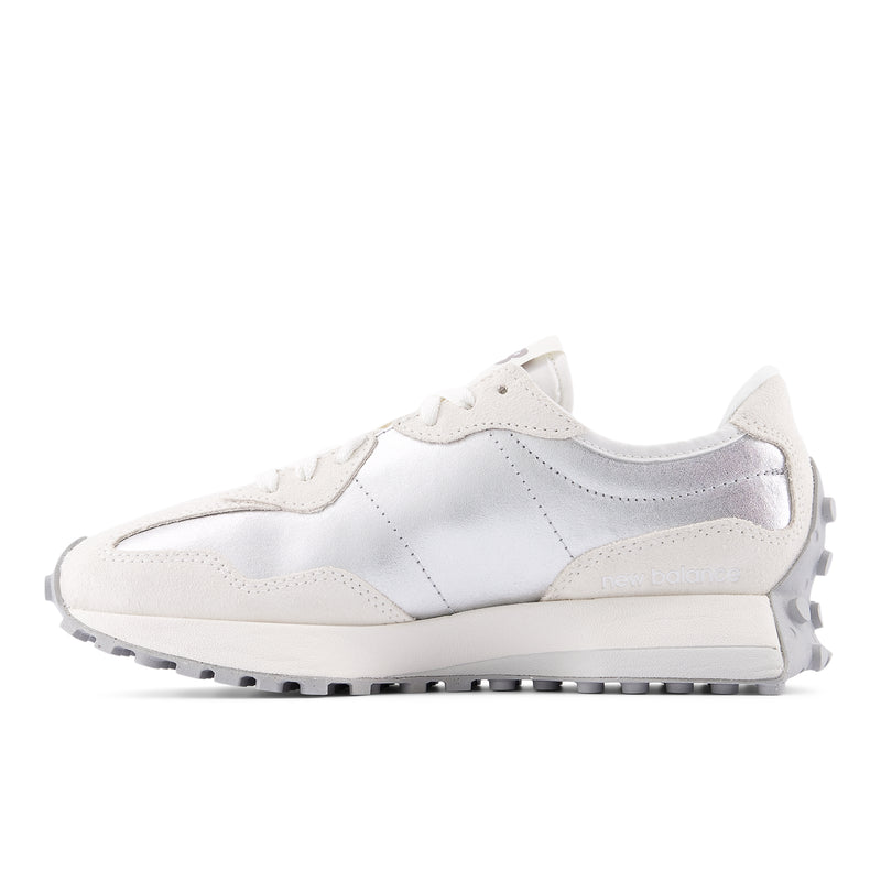 Women's Silver 327 Sneakers