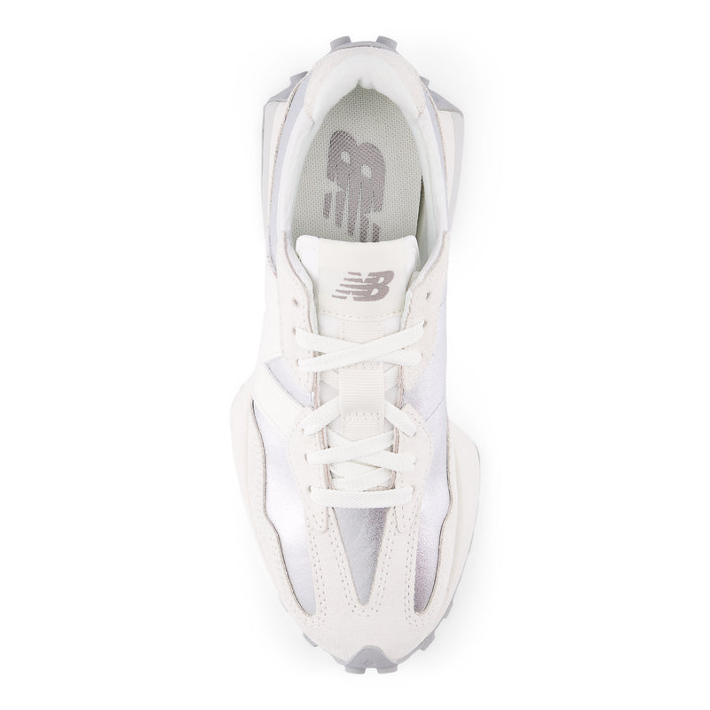 Women's Silver 327 Sneakers