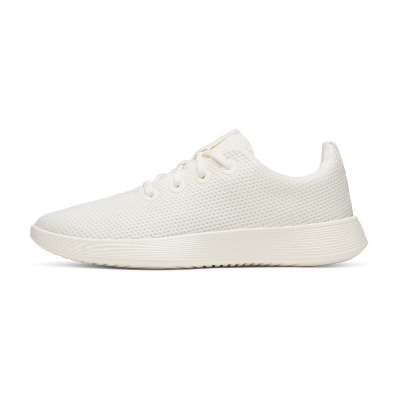 Womens Tree Runner NZ - Natural White (Natural White Sole)