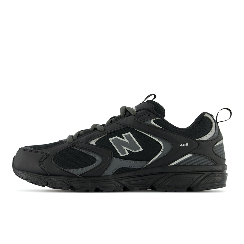 Men's Black 408 Sneakers