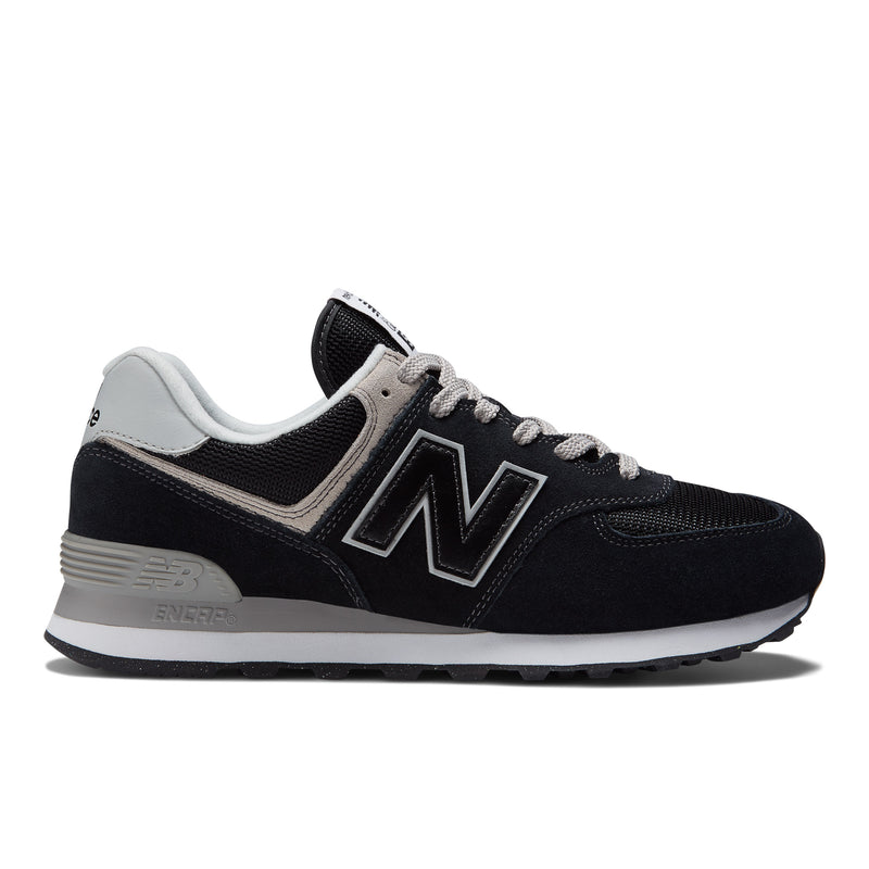 Men's Black 574 Sneakers