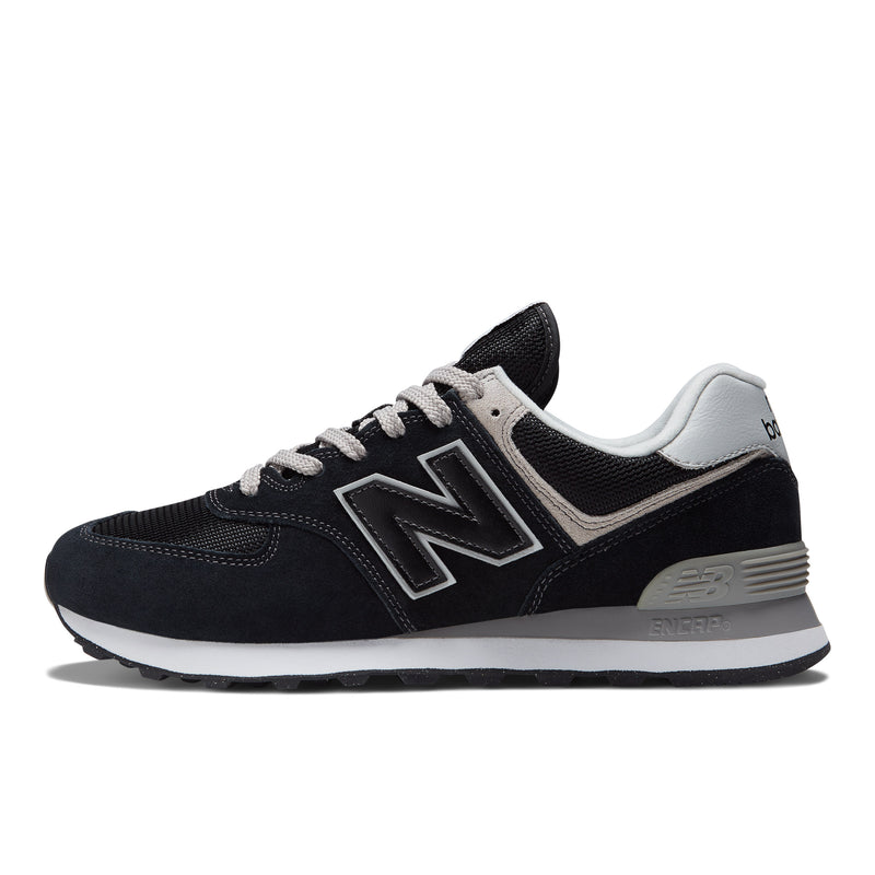 Men's Black 574 Sneakers