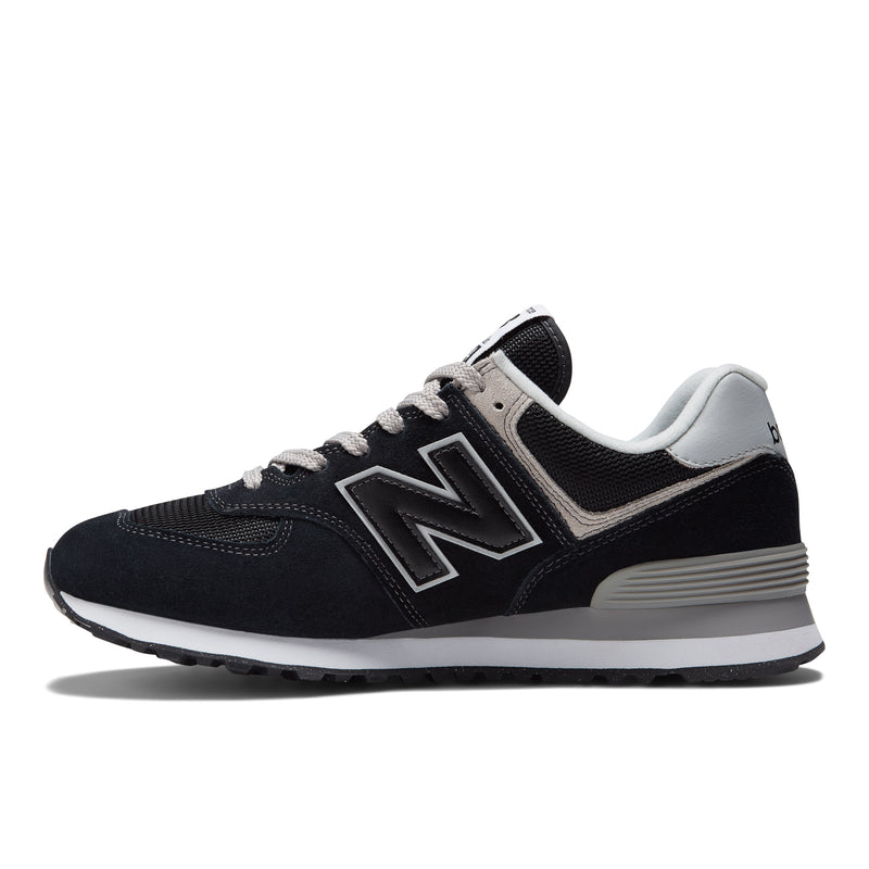 Men's Black 574 Sneakers