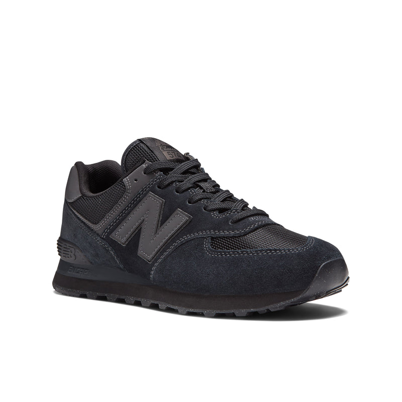 Unisex Black 574 Sneakers