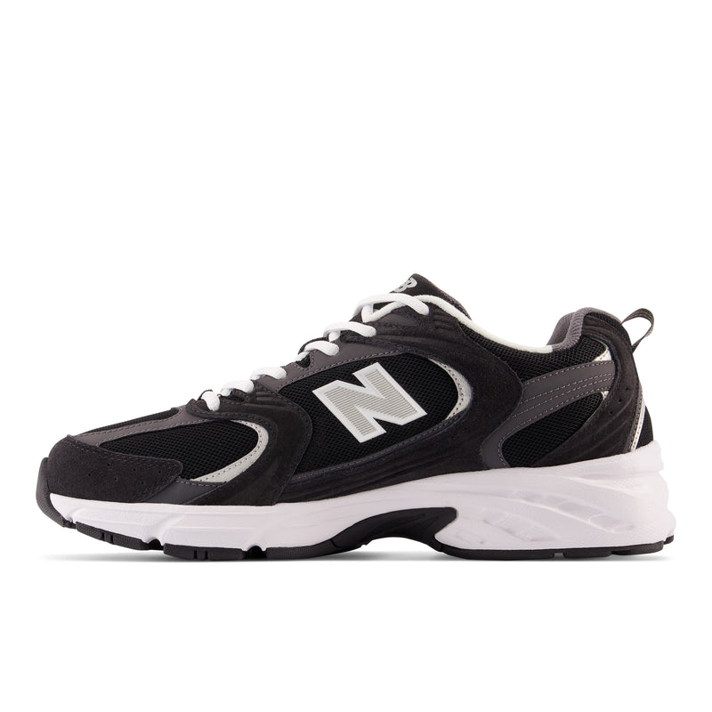 Unisex Black 530 Sneakers