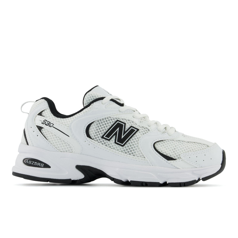 Unisex White 530 Sneakers