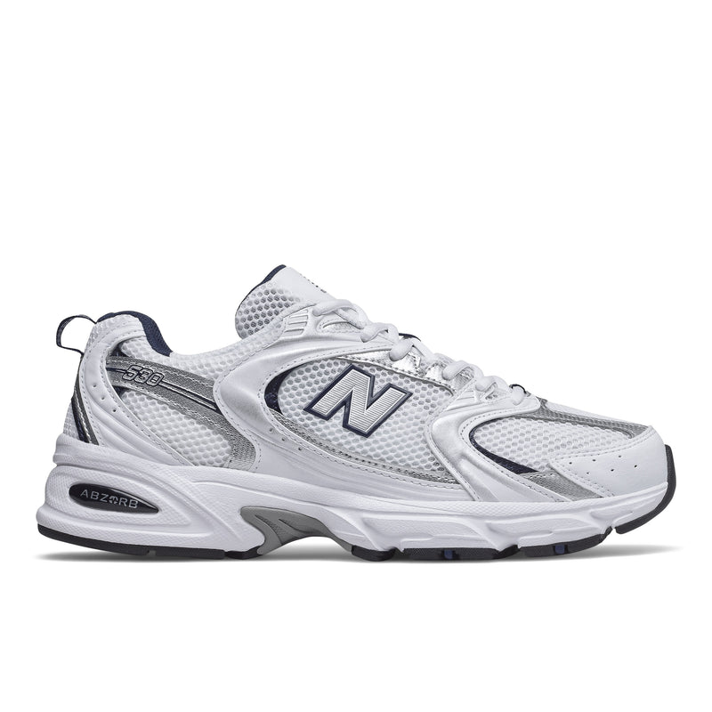 Unisex White 530 Sneakers