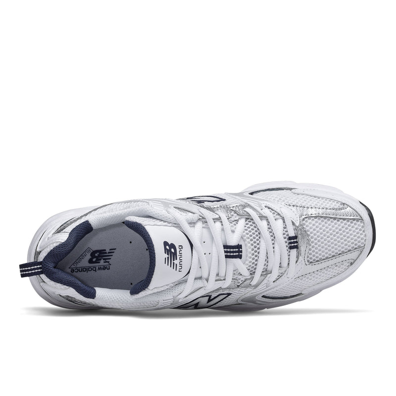 Unisex White 530 Sneakers