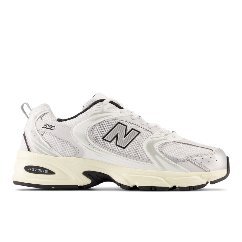 Unisex White 530 Sneakers