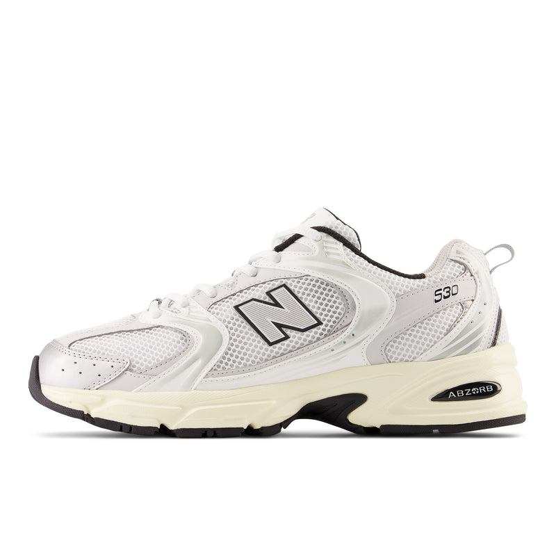 Unisex White 530 Sneakers