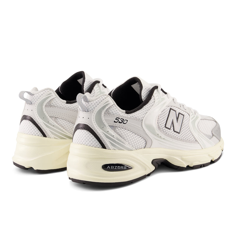 Unisex White 530 Sneakers