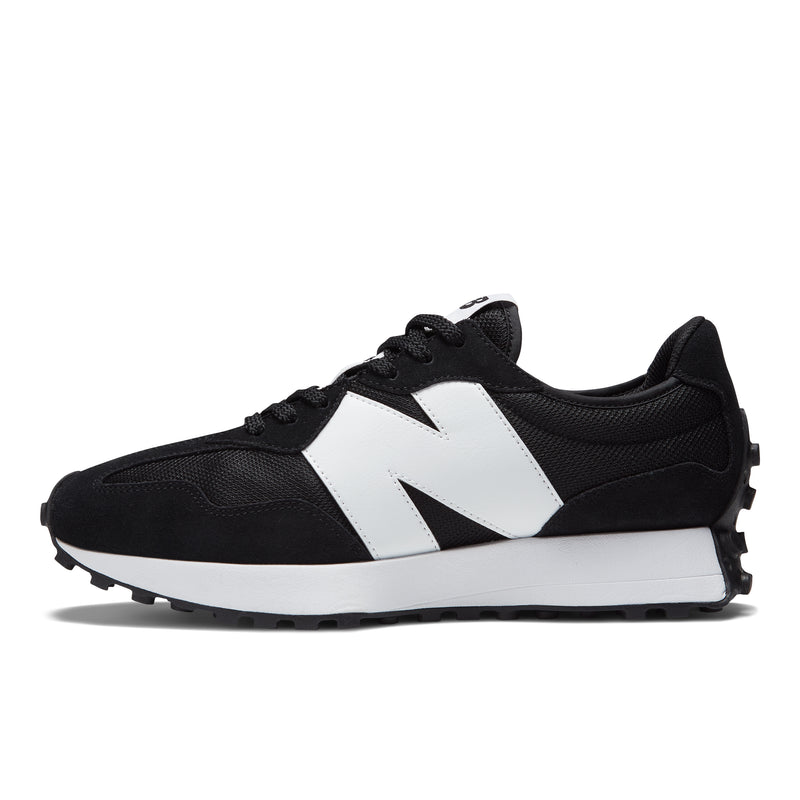 Men's Black 327 Sneakers