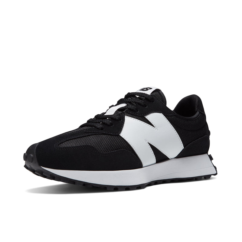 Men's Black 327 Sneakers