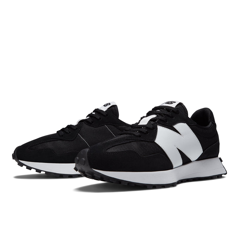 Men's Black 327 Sneakers