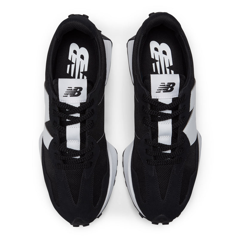 Men's Black 327 Sneakers