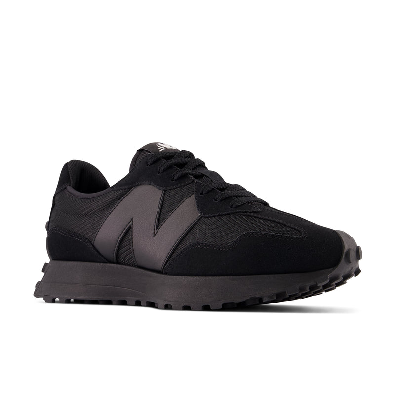 Men's Black 327 Sneakers