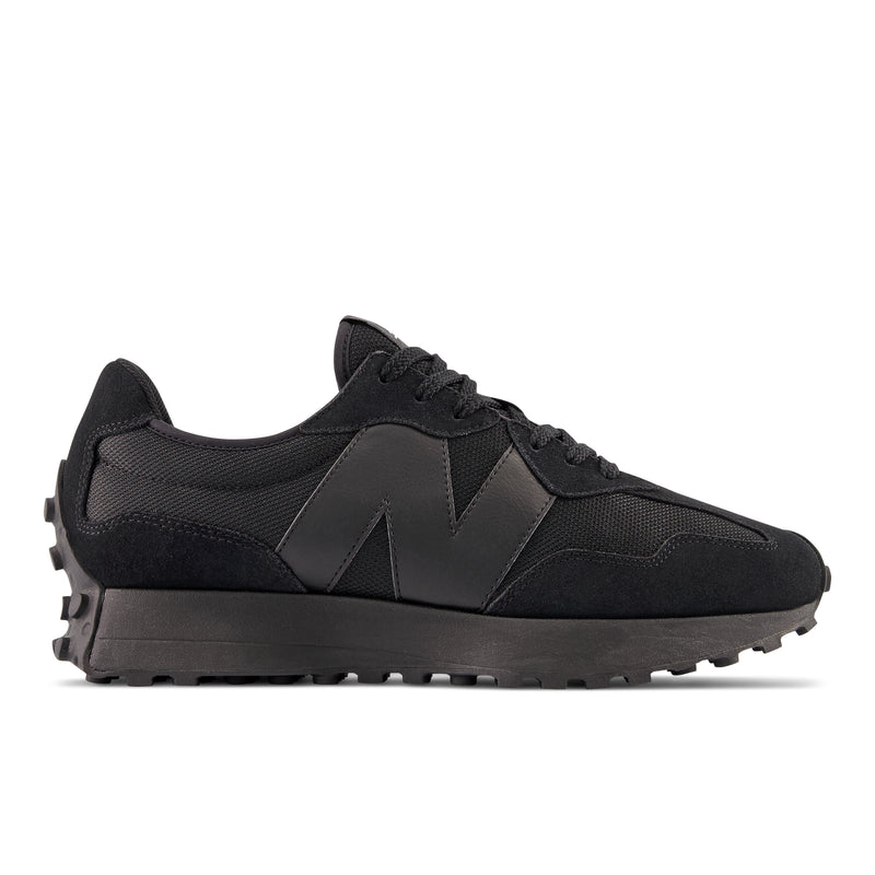 Men's Black 327 Sneakers