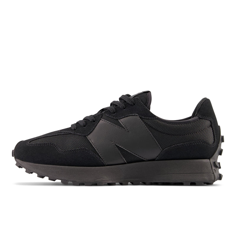 Men's Black 327 Sneakers