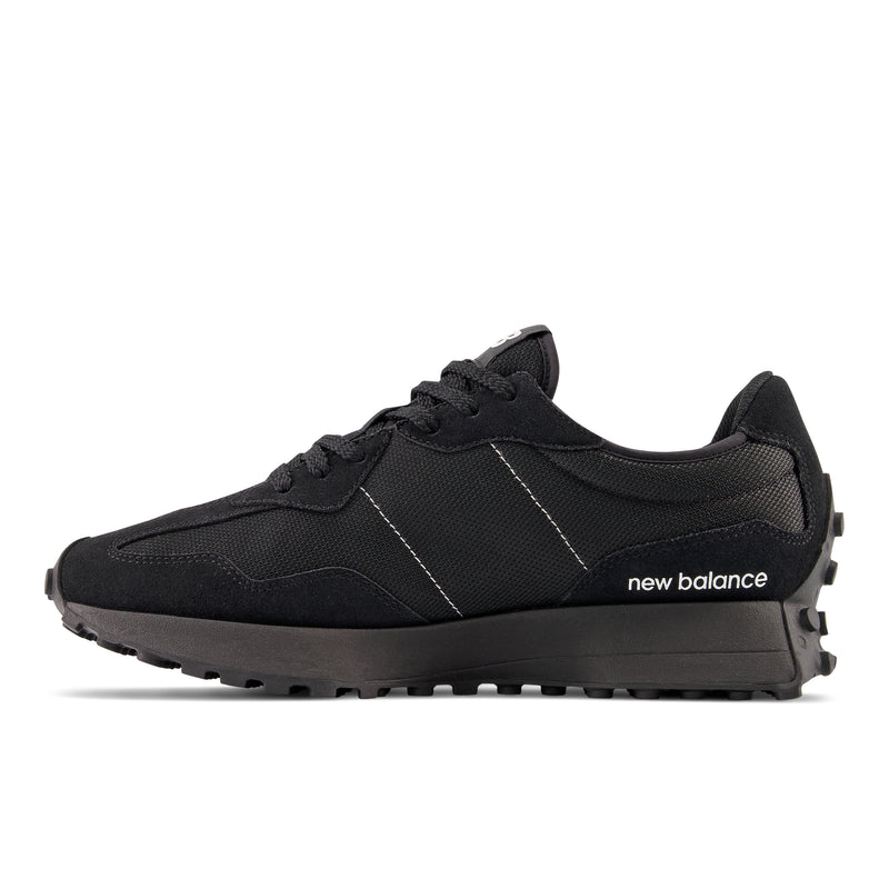 Men's Black 327 Sneakers