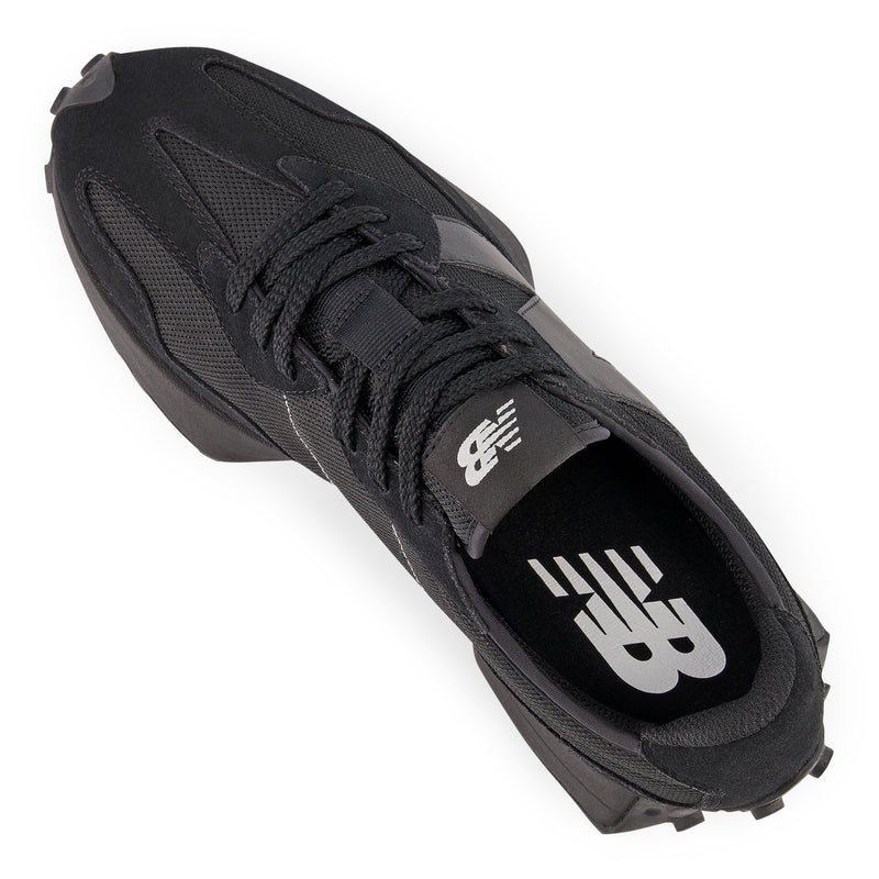 Men's Black 327 Sneakers