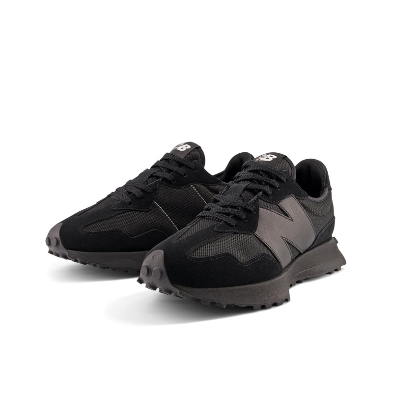 Men's Black 327 Sneakers