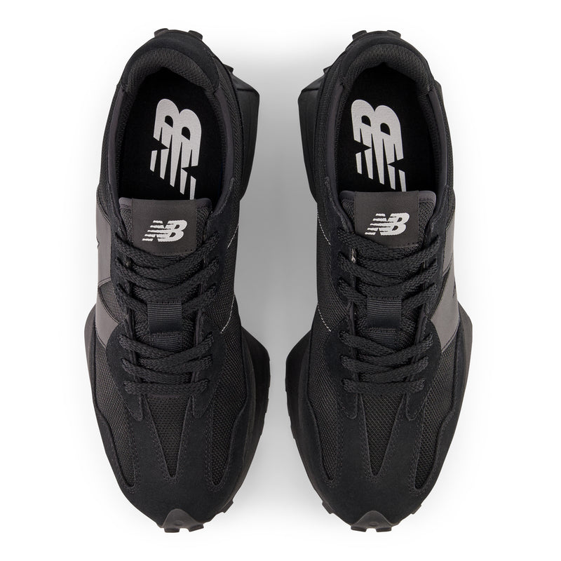 Men's Black 327 Sneakers