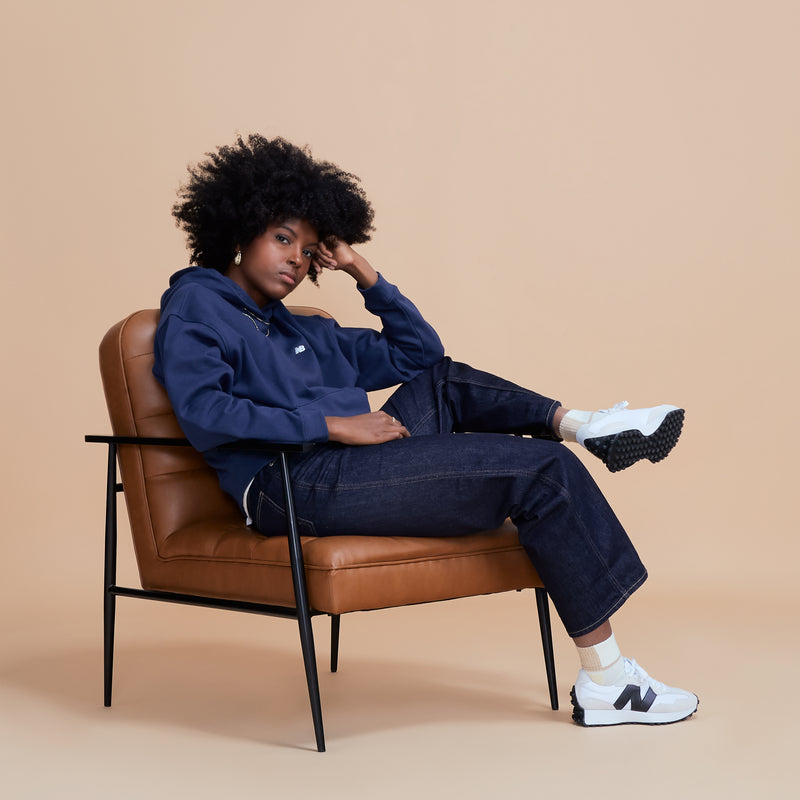 Men's White 327 Sneakers